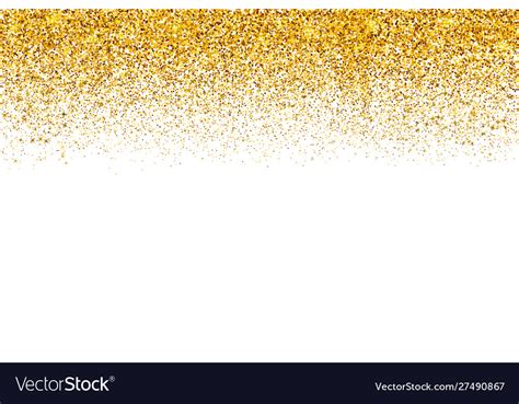 gold confetti border